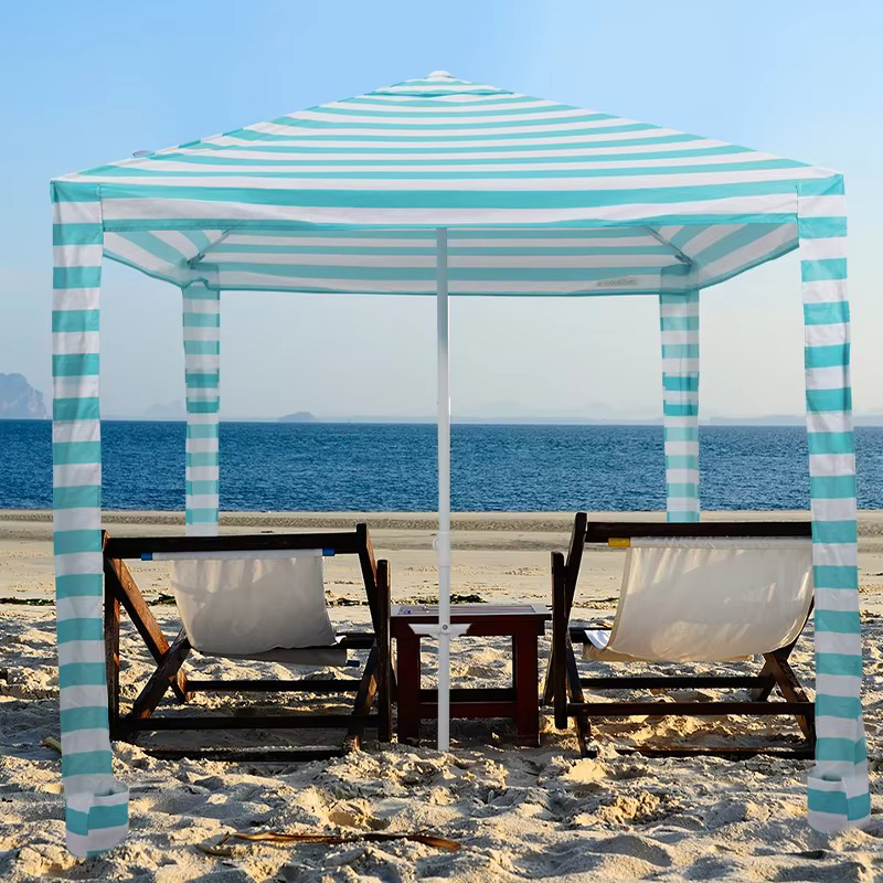 Apakah payung pantai perlu digunakan dengan kursi pantai?